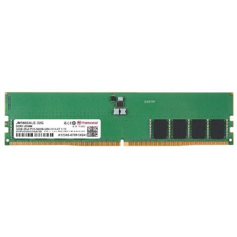 JM5600ALE-32G - DRAM DDR5 U-DIMM 5600MHz da 32GB, 2Rx8 2Gx8 CL46 1.1V