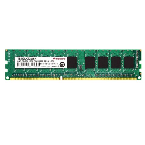 8GB DDR3L 1600 ECC-DIMM 2RX8 512MX8 CL11 1.35V