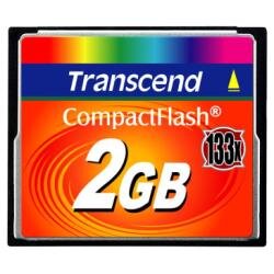 Transcend - flash memory card - 2 GB - CompactFlash