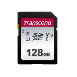 Transcend 300s - flash memory card - 128 gb - sdxc uhs-i