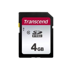 Transcend 300S - flash memory card - 4 GB - SDHC