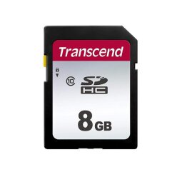 Transcend 300S - flash memory card - 8 GB - SDHC