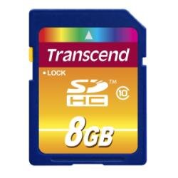 Transcend Ultimate - flash memory card - 8 GB - SDHC