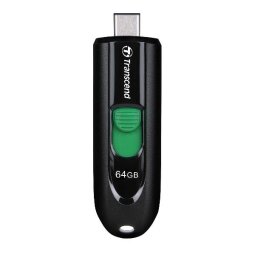 JF90C 64GB  USB3.2  Pen Drive  Type-C  Capless  Black