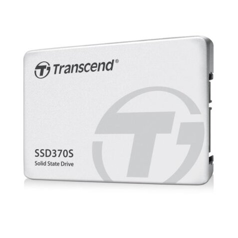 TRANSCEND SSD 64GB  2.5  SSD370  SATA3  MLC  CASE ALLUMINIO