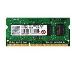 Transcend - DDR3 - module - 2 GB - SO-DIMM 204-pin - 1600 MHz / PC3-12800 - unbuffered