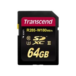 Transcend 700S - flash memory card - 64 GB - SDXC UHS-II