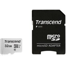 Transcend 300S - flash memory card - 32 GB - microSDHC UHS-I