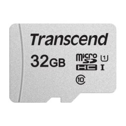 Transcend 300S - flash memory card - 32 GB - microSDHC