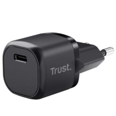 MAXO 20W CARICABATTERIA USB-C PD ULTRACOMPATTO - NERO