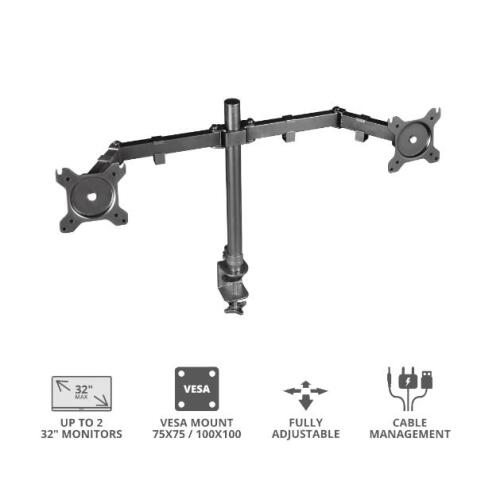 GXT1120 MARA DUAL MONITOR ARM