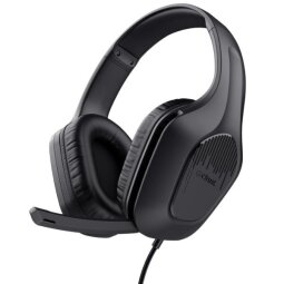 24990 GXT 415 ZIROX CUFFIE GAMING LEGGERE - NERO