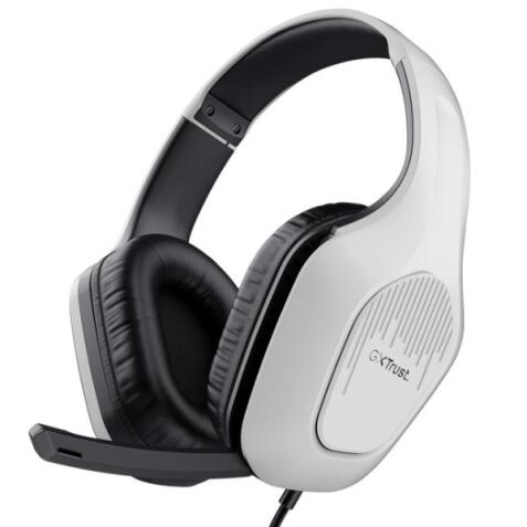 25147 GXT 415W ZIROX CUFFIE GAMING LEGGERE - BIANCO