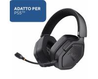 CUFFIE WIRELESS PER PS5 BT + 2,4GHZ GXT 493PS CARUS - NERO