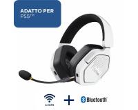 CUFFIE WIRELESS PER PS5 BT + 2,4GHZ GXT 493PS CARUS - BIANCO