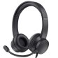 25333 HS-150 CUFFIE JACK 3,5 CON MICROFONO PER PC - NERO