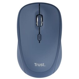 YVI+ MOUSE WIRELESS (FINO A 3 DISPOSITIVI CONTEMPORANEAMENTE) SILENZIOSO - 75% PLASTICA RICICLATA - DURATA BATTERIA 12 MESI - BLU