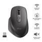 OZAA MOUSE WIRELESS RICARICABILE - SCROLL VERTICALE E ORIZZONTALE - NERO
