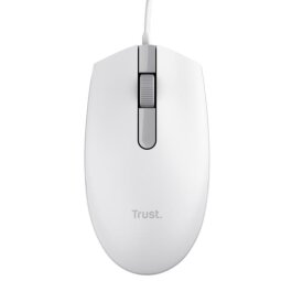 25320 TM-101 MOUSE ECOSOSTENIBILE A FILO - BIANCO 3 ANNI GARANZIA