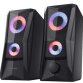 25108 GXT 606 JAVV RGB 2.0 SET ALTOPARLANTI ILLUMINATI LED RGB 6W RMS (12W PICCO)