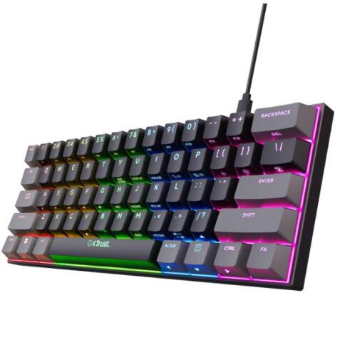 GXT 867 ACIRA TASTIERA MECCANICA DA GAMING MINI (60%) CON ILLUMINAZIONE RGB - NERO IT