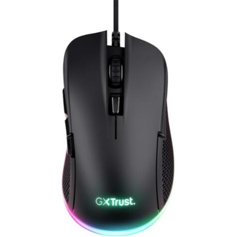 GXT 923 YBAR MOUSE WIRELESS RICARICABILE - 69% PLASTICA RICICLATA - 50h AUTONOMIA - 6 PULSANTI PROGRAMMABILI - NERO
