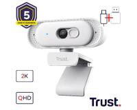 Trust 26180 webcam 2560 x 1440 pixels USB White