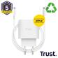 MAXO ALIMENTATORE 45W USB-C PER APPLE - PLASTICA RICICLATA 50% - BIANCO