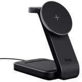 VIRO 3-IN-1 CARICA MAGNETICO PER IPHONE APPLE WATCH AIRPODS STAND RICHIUDIBILE - NERO