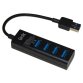 LINK - HUB 4 PORTE USB 3.0 CON CAVO CM 15