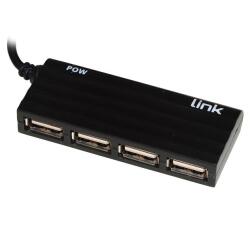 HUB 4 PORTE USB 2.0 CON CAVO
