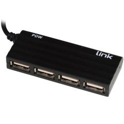 HUB 4 PORTE USB 2.0 CON CAVO