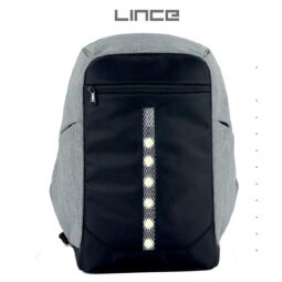 LINK - ZAINO COMPUTER DA 15 6   SPORTIVO CON CERNIERE ANTIFURTO CON LUCI LED INTEGRATE