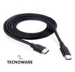 TECNOWARE - CAVO DA USB C A USB C DA 180CM - NERO