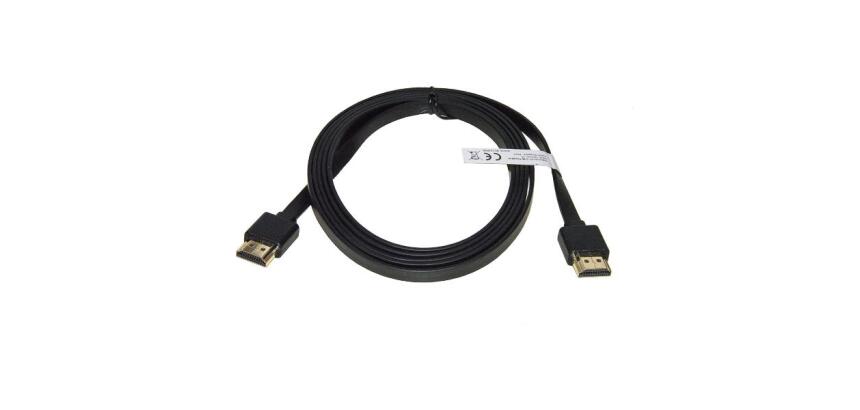 CAVO PIATTO HDMI® ULTRA SLIM 4K CON MINI CONNETTORI SALVASPAZIO MT 1,8