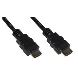 LINK - CAVO HDMI   4Kx2K PER PC  NOTEBOOK  HDTV  ECC CONTATTI DORATI MT 5 COLORE NERO