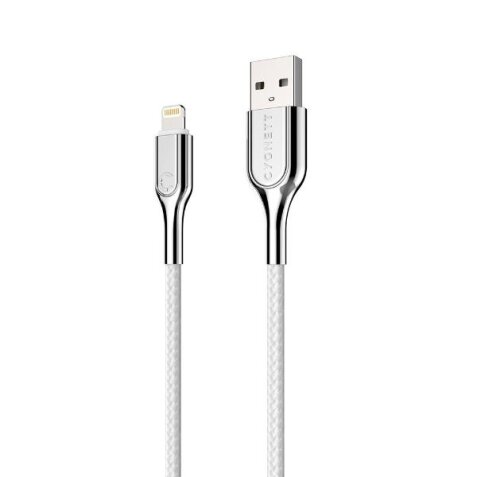 Armoured Lightning to USB-A Cable 1M - White