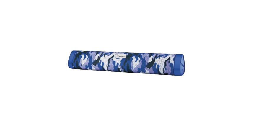 TECHMADE SOUNDBAR SENZA FILI - CAMOUFLAGE BLU