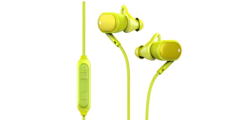 Rock - Cuffiette Bluetooth con Microfono Sportive- Giallo