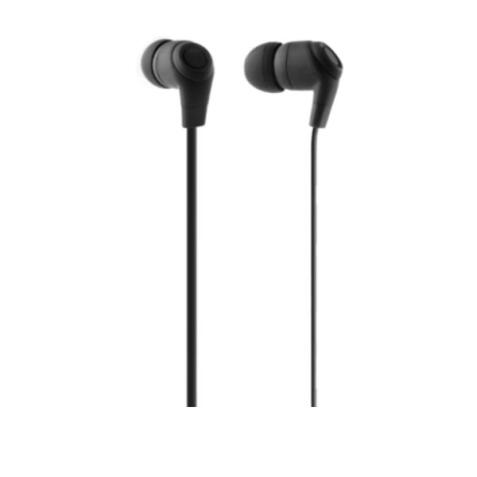 AURICOLARE CON MICROFONO NERO JACK 3.5