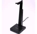 SPYCO - STAND PER CUFFIE GAMING RGB CON 2 PORTE USB