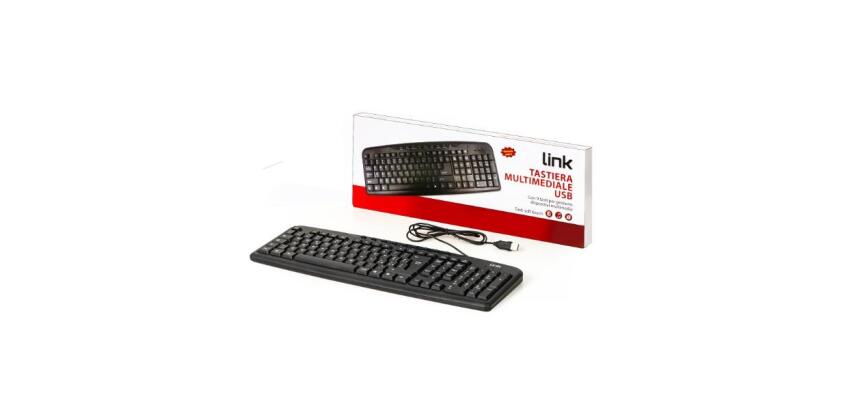 LINK - TASTIERA ITALIANA MULTIMEDIA USB