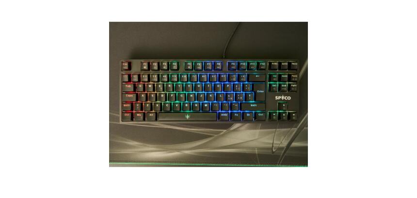 SPYCO - TASTIERA GAMING TENKEYLESS 87