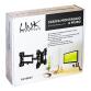 LINK - STAFFA A MURO ORIENTABILE A 3 NODI PER TV 23-42  FINO A VESA 200X200