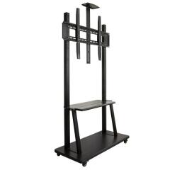 LINK Supporto Tv Grande Formato 42-100" Max Vesa 600X900 Con Ripiano Per Dispositivi E Supporto Telecamera