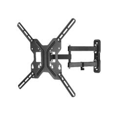 BRACCIO A MURO A 3 SNODI PER TV FINO A 25 KG  50  FINO A VESA 400X400