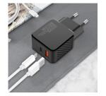 CARICATORE DA MURO 20W USB-C/A PD