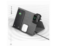 Rock - Caricatore Wireless 3 in 1 da Scrivania