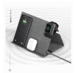 Rock - Caricatore Wireless 3 in 1 da Scrivania