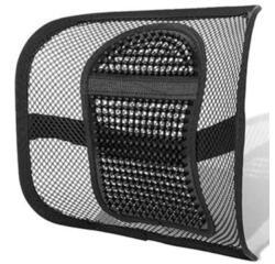 LINK - KIT DA 2 PEZZI CUSCINO LOMBARE CON RETINA PER UFFICIO